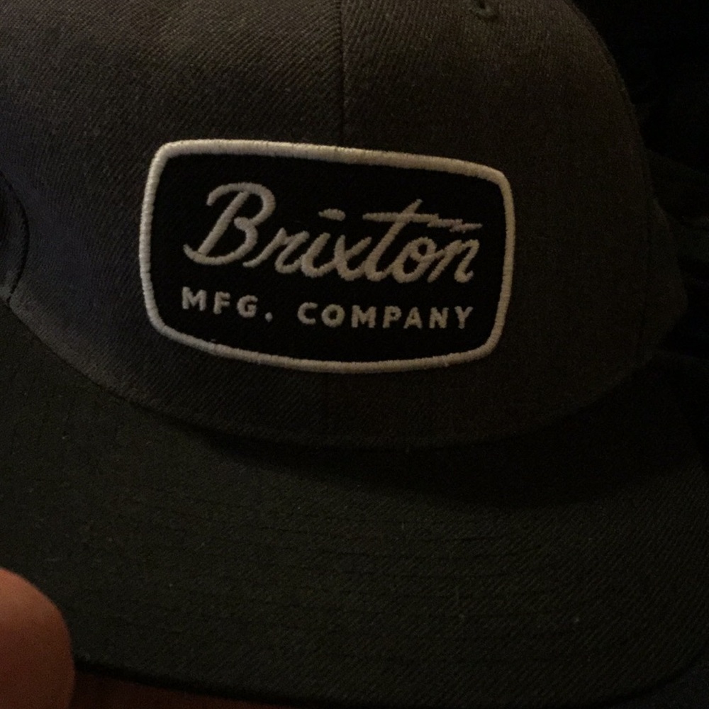 Brixton Grey Flat bill Hat
